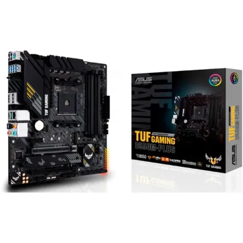 Placa Mãe Asus Tuf Gaming B550M-Plus Am4 mAtx [nova]