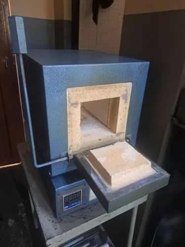 FORNO ELÉTRICO MUFLA 1.200 °C - DIGITAL PROGRAMÁVEL