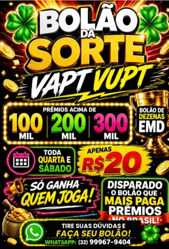 Bolão da sorte VAPT VUPT 