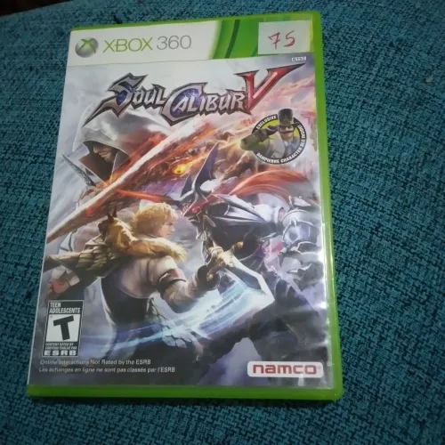 JOGO XBOX 360 SOUL CALIBUR 5 ORIGINAL 