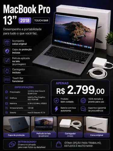 MacBook Pro 2018 Inch 13