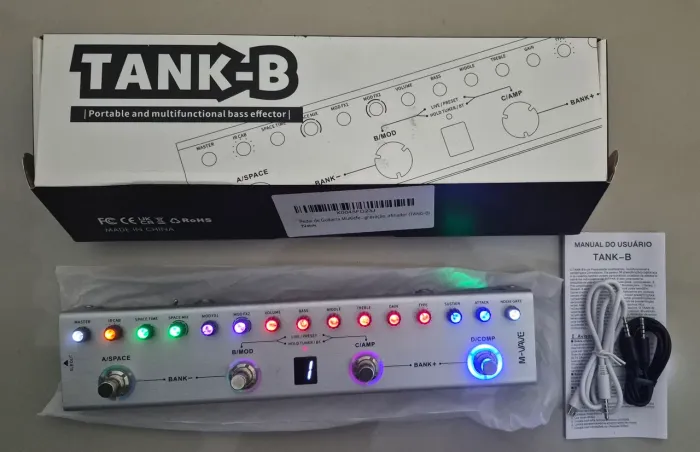 Pedal de Efeitos M-VAVE TANK-B