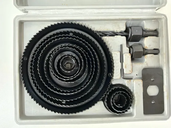 Jogo Kit Serra Copo 16 Peças 19 A 127mm Com Estojo