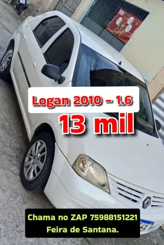 Renault Logan Expression Hi-flex 1.6 8V 4P 2010