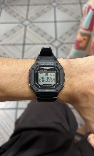 Relógio Casio W-218H Original + Caixa + Garantia de Fábrica (2 Meses Uso)