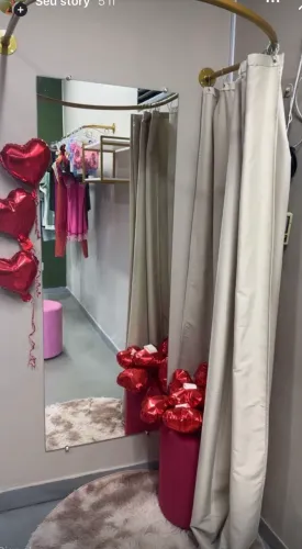 Provador para loja de roupas 
