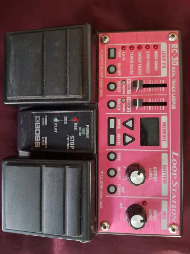 Boss RC 30_Loop Station_zerado