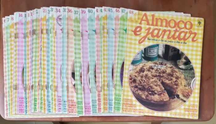 Coleção de fascículos Almoço e Jantar