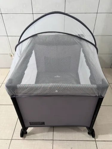 Berço portátil voyage, até 18kg, acompanhado de colchão