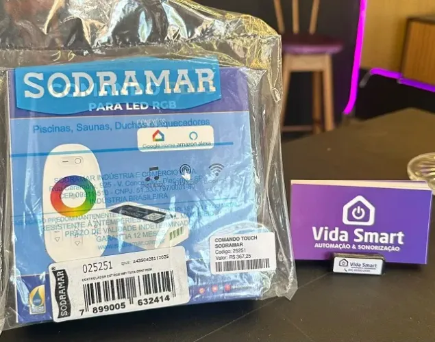 Controlador Led Piscina Wifi - Sodramar