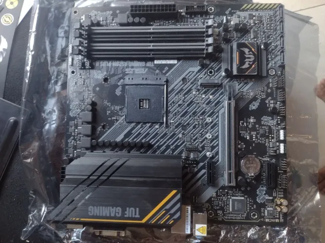 placa mãe asus tuf gaming a520m-plus ii