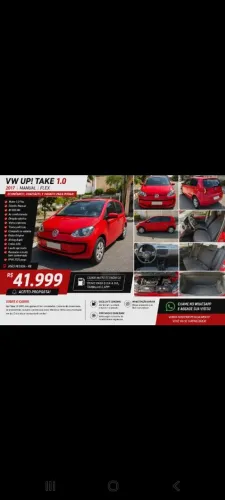 Volkswagen Up! Take 1.0 Total Flex 12V 5P 2017