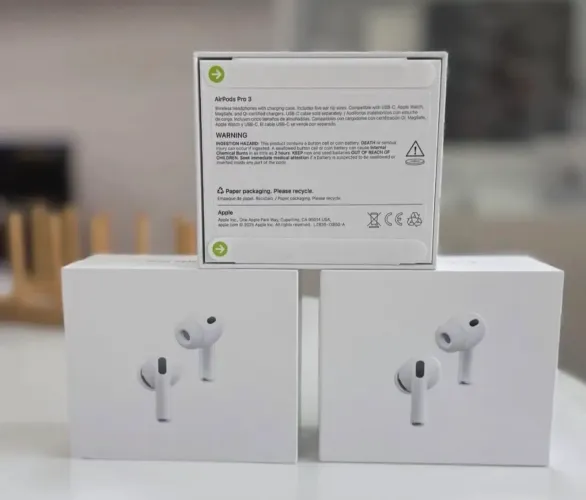 AIRPODS PRO 3 NOVO LACRADO 