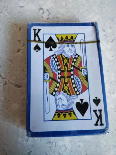 baralho de cartas novo plastic coated