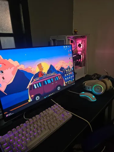 PC GAMER COMPLETO BRANCO - 144HZ + RTX 3050 + 32GB RAM