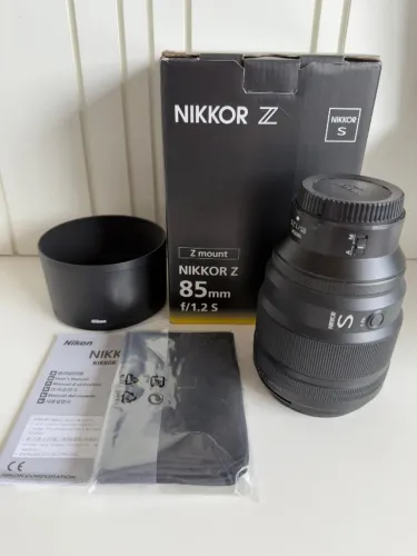 Lente Nikon Nikkor Z 85mm f/1.2 S - Lente Absurda! Pouco uso!