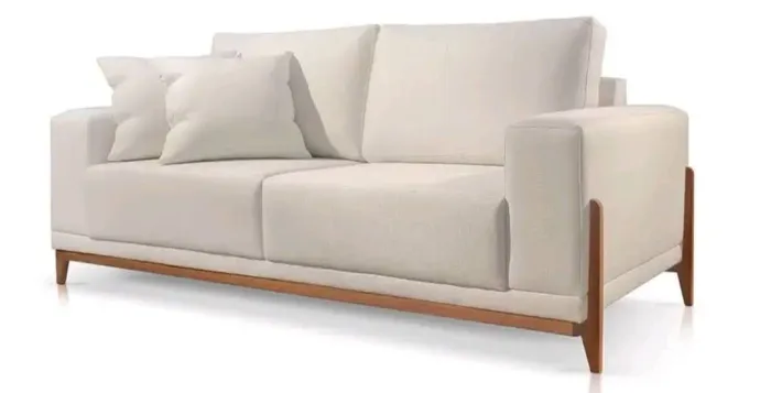 SOFÁ LINHO EXCELENTE ESTADO (TROCO POR MESA DE JANTAR)