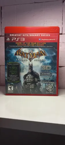 De Colecionador: (MÍDIA FÍSICA) - Jogo Batman: Arkham Asylum (ed. GOTY) para Playstation 3