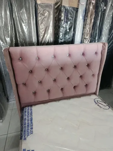 Cabeceira de solteiro,cor rose 