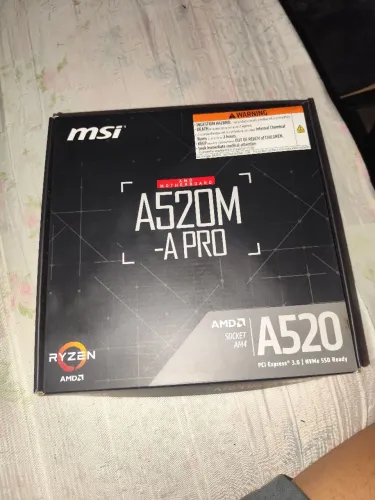 Placa mãe A520 A pro msi