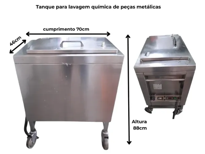 Tanque de lavagem química