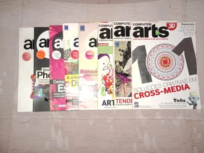 Revistas Computer Arts - Edições Raras (2008-2009) | Design, Photoshop, Criatividade