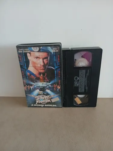 Fita Vhs Street Fighter - Van Damme - Dublado