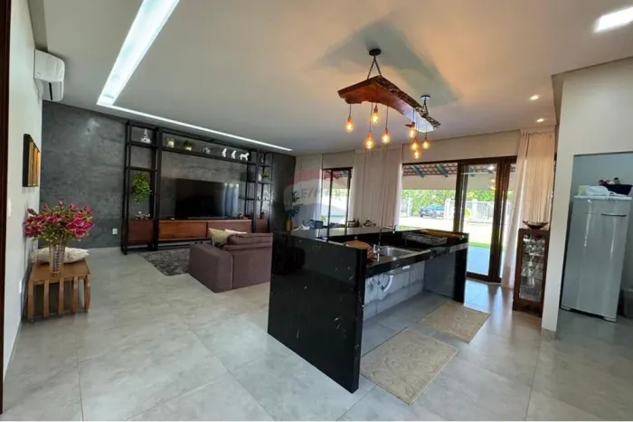 Chácara Alto Padrão | 3 Suítes | Smart Home | Beira de Rio | Condomínio Ecovillagio | Arag
