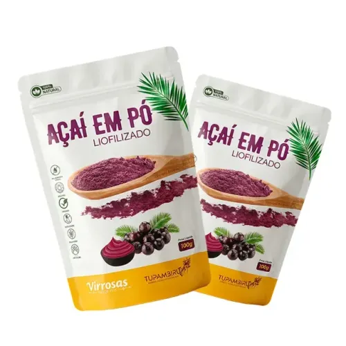 Açaí em Pó Liofilizado 100g Virrosas