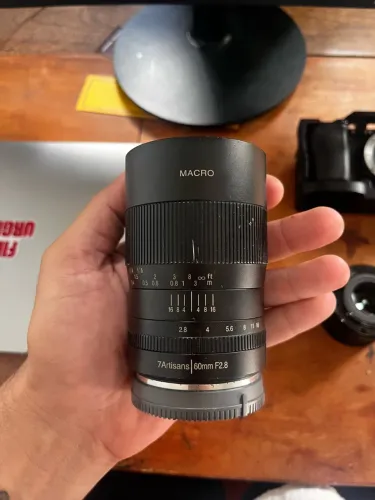 Lente para SONY 7 Artisans 60mm f2.8