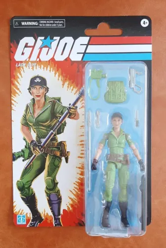 Gi Joe Classified Lady Jane retro