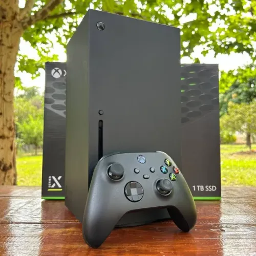 Videogame Xbox Series X 1TB SSD com Controle Original e Caixa