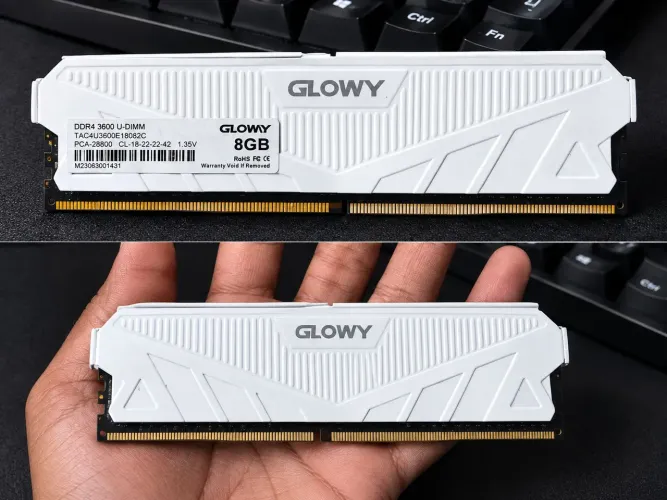 Memória ram glowy 3600mhz 1x8gb