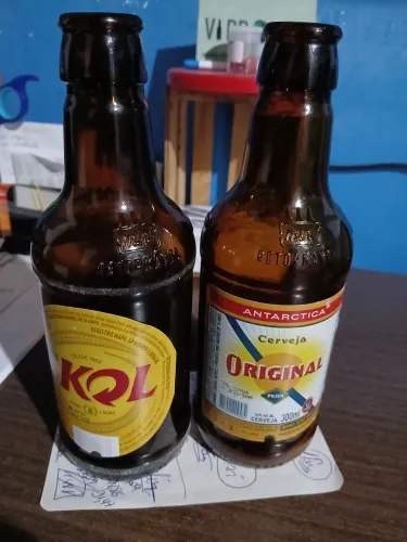 Garrafas de Meia Cerveja