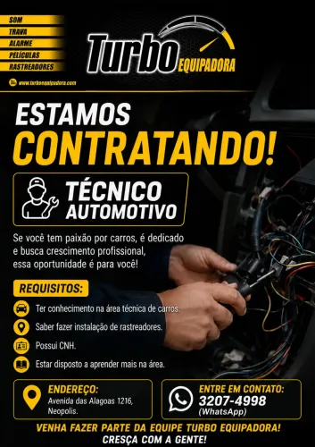 VAGA DE EMPREGO! 