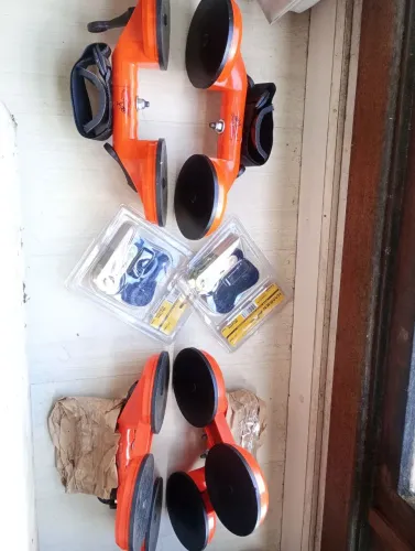 02 Racks De Sucção Transbike com 5 ventosas cada para teto de qualquer carro <br>