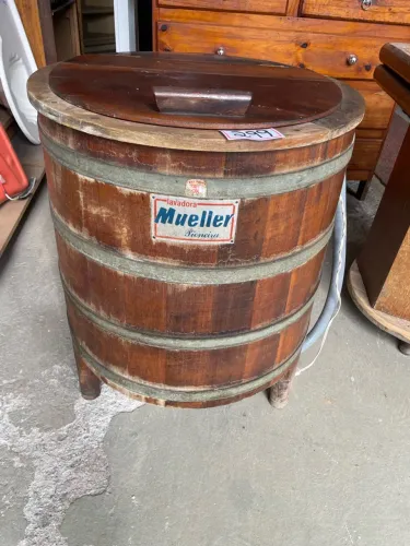 Máquina tanquinho Mueller anos 70 ótimo estado