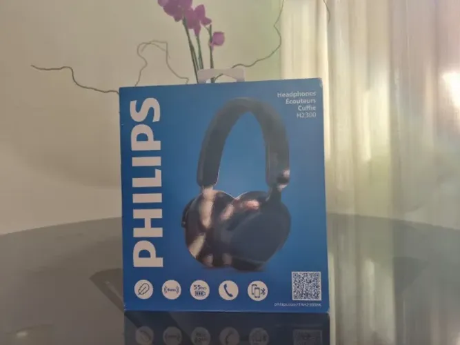 Headphone Phillips - Lacrado - Bluetooth - Única unidade - Fone Phillips