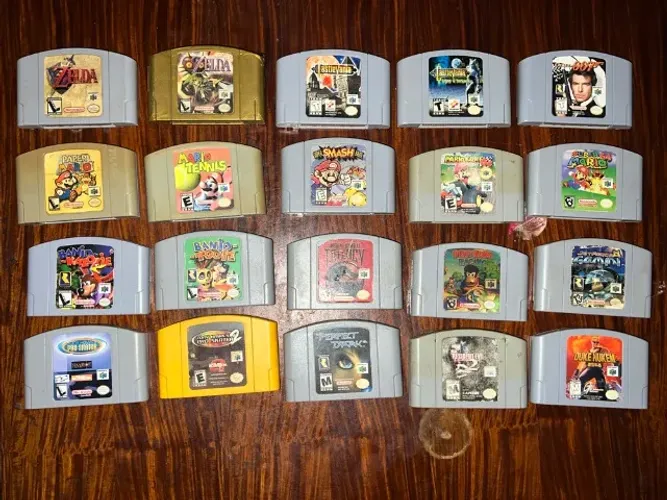 LOTE DE JOGOS DE NINTENDO 64