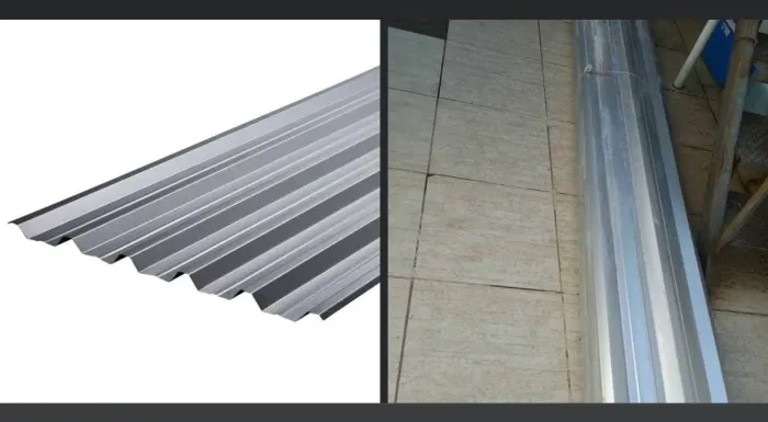 Telha galvalume de 4 metros!