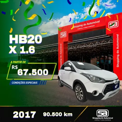 Hyundai HB20X Style 1.6 Flex 16V Aut. 2017