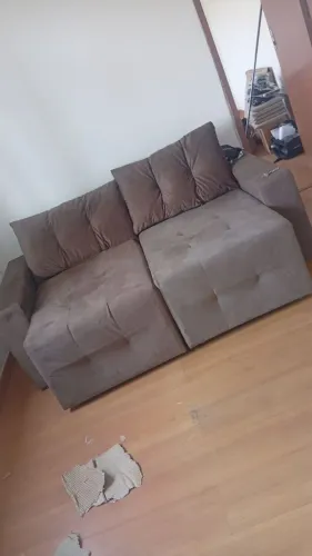 Sofá retrátil 2 lugares não foi usado!