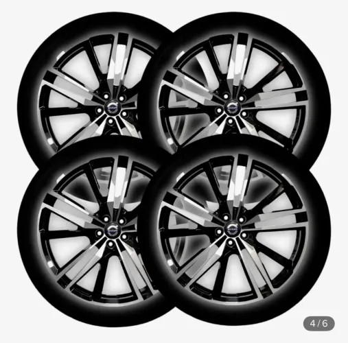 Rodas Aro 20 GWM HAVAL H6 5x114,3 Tala 8 Preto Diamantado + 4 Pneus Novos Prinx 245/50R20
