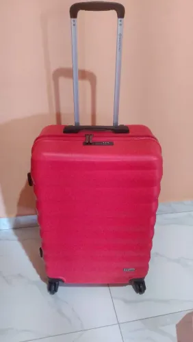 Mala De Viagem Média SESTINI Neo Com Rodas 360°
