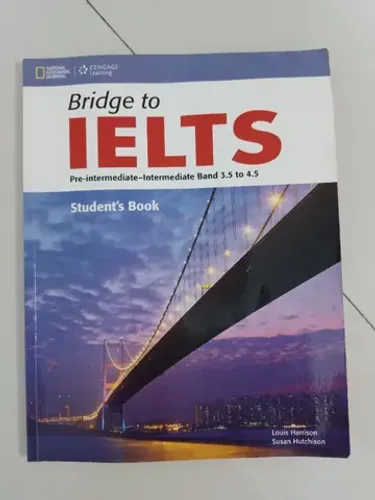 Livro "Bridge to I.E.L.T.S" semi-novo