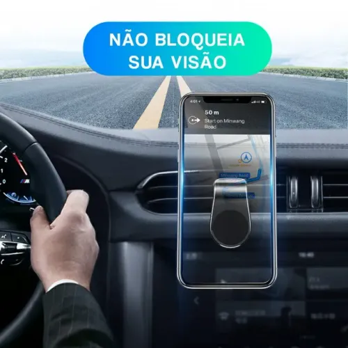 Suporte para Celular Automotivo Magnético entrada de ar condicionado
