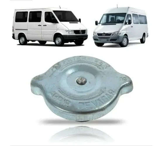 tampa do radiador - sprinter 1997 a 2012