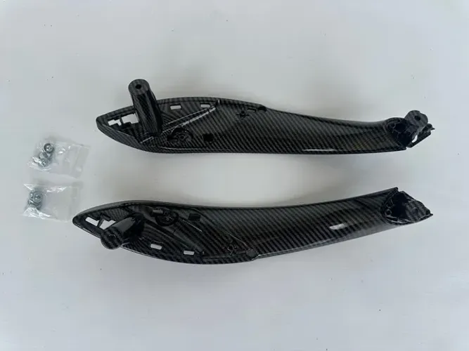 Par Puxador Interno Carbono Bmw 320i 328i 2013 2014 2015 2016 2017 2018