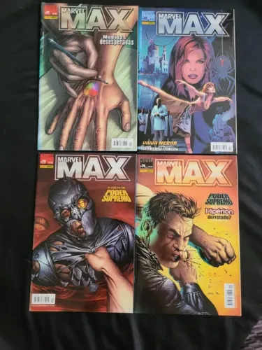Marvel Max números 21, 22, 23 e 24