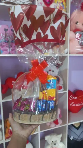 Cesta de chocolates